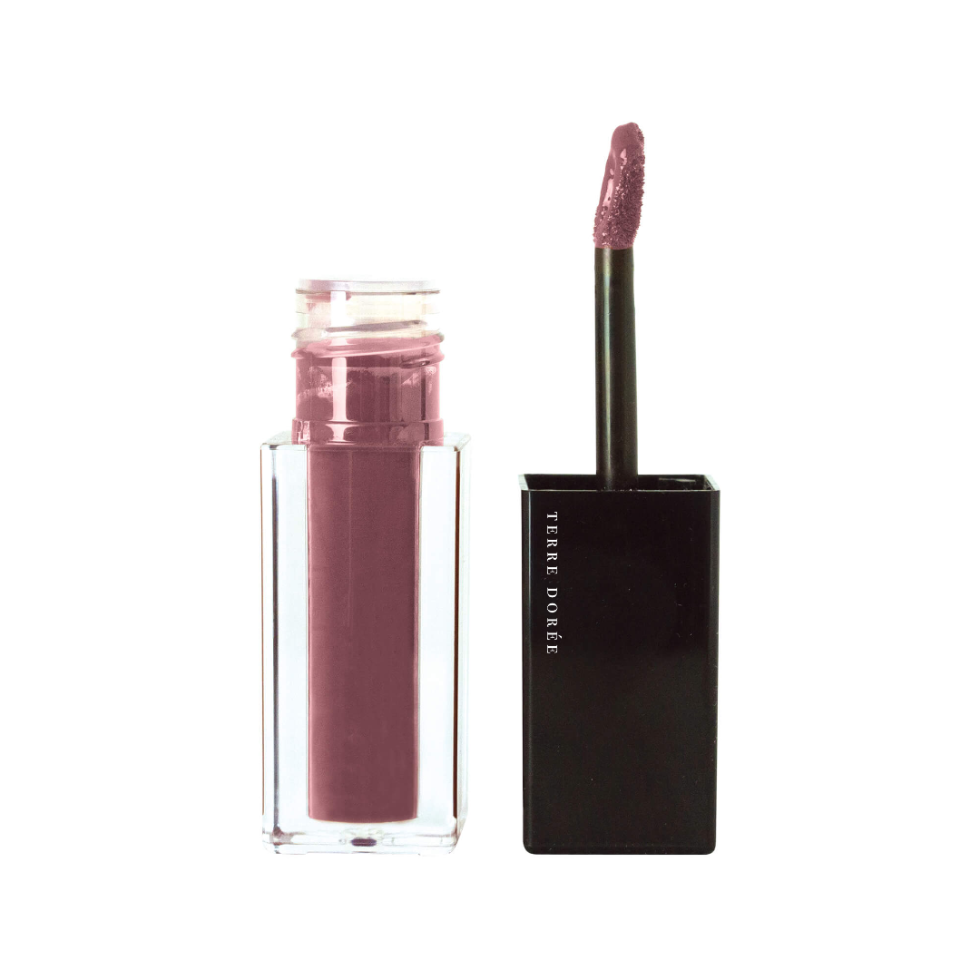 Mauve creamy lip gloss. 