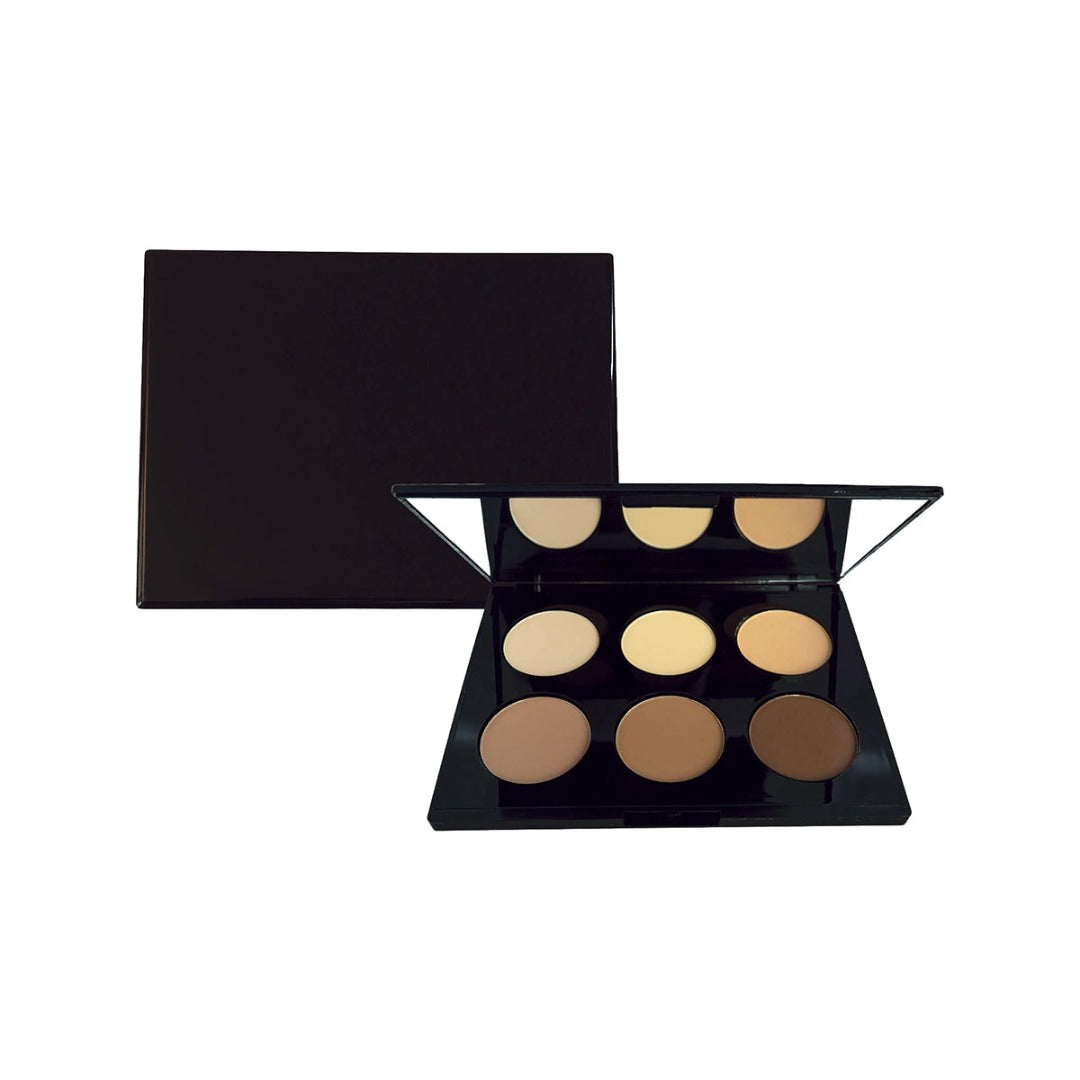 Sculpt and lift your cheekbones with Terre Doree contour & highlight palette.
