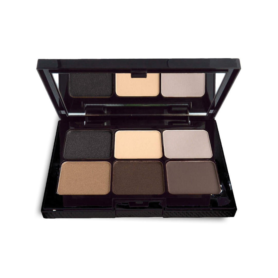 Talc-free Paraben-free 6 shade reloaded eyeshadow palette.